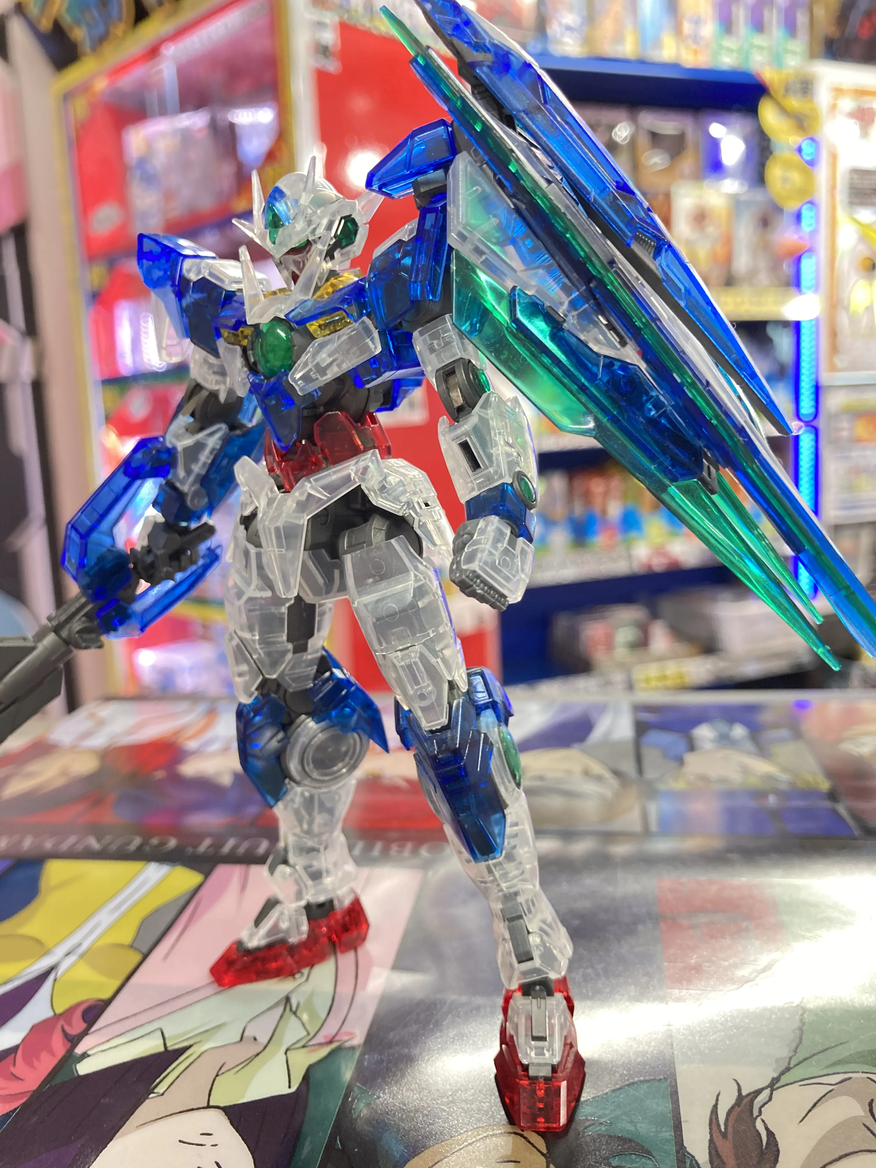 RG 1/144 ダブルオークアンタ クリアカラー