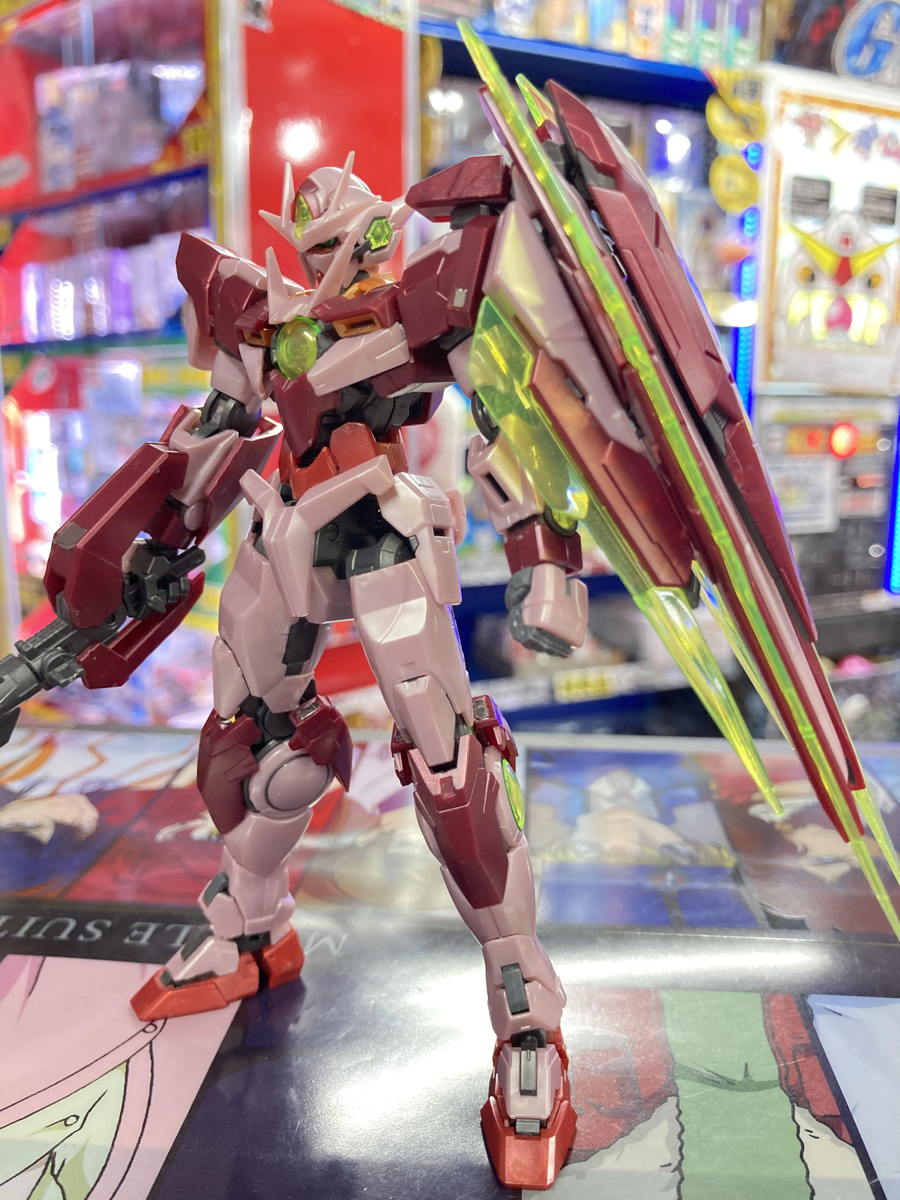 RG 1/144 ダブルオークアンタ（トランザムモード） グロスインジェクション