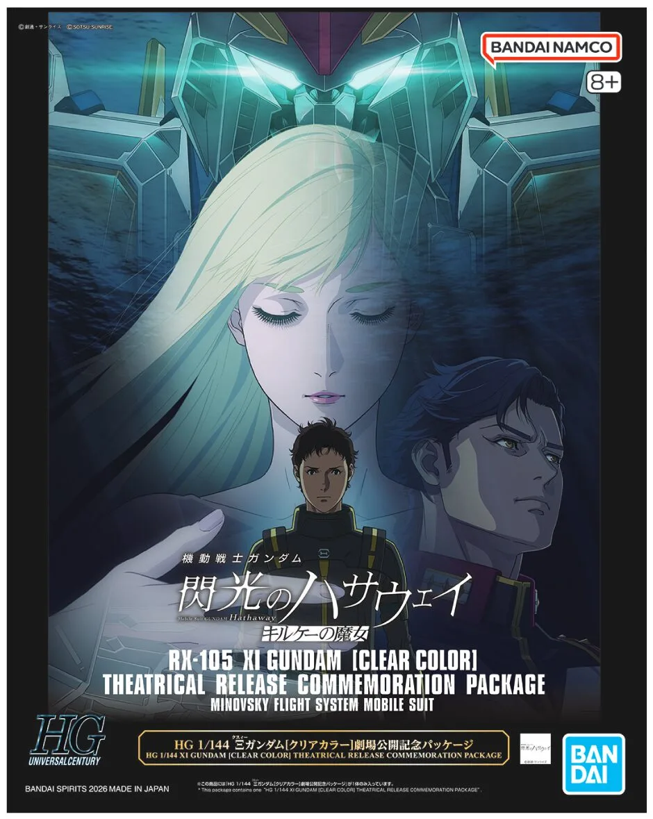 HG Ξガンダム （クスィー） クリアカラーのプラモデルのパッケージ