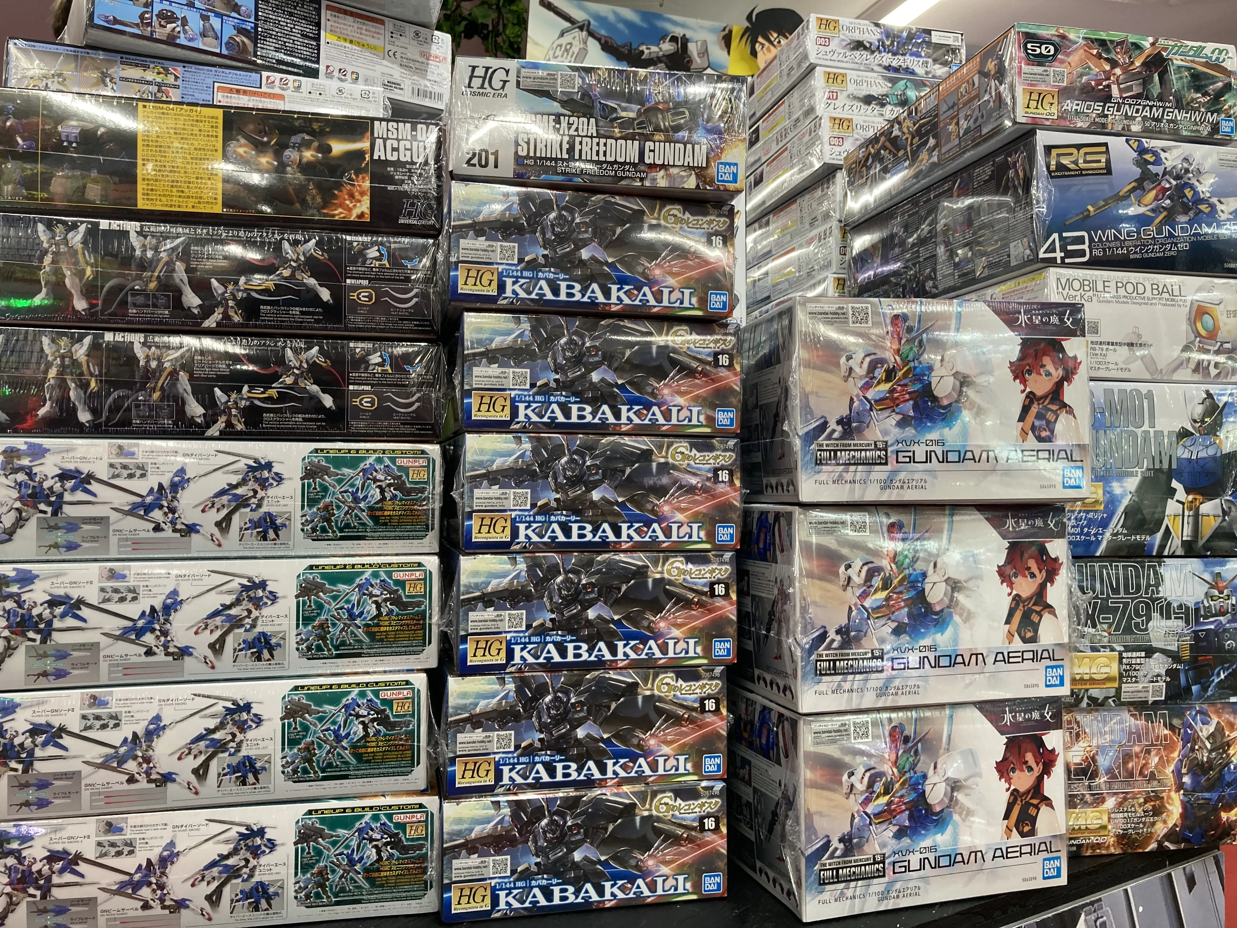 再販ガンプラ入荷】HGカバカーリーやMGヴァーチェ、NT-1 アレックス