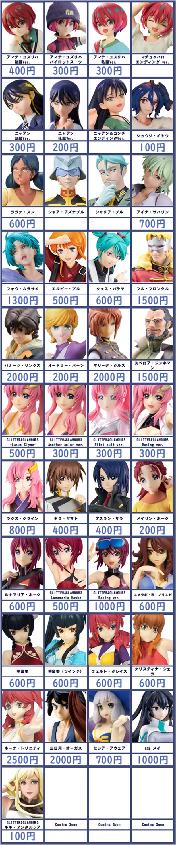 フィギュア買取価格