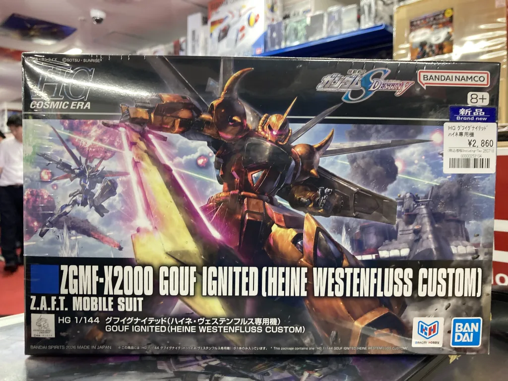 HG 1/144 グフイグナイテッド（ハイネ・ヴェステンフルス専用機）