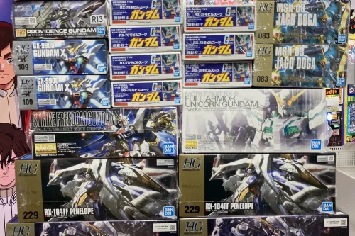 再販ガンプラ　全体写真