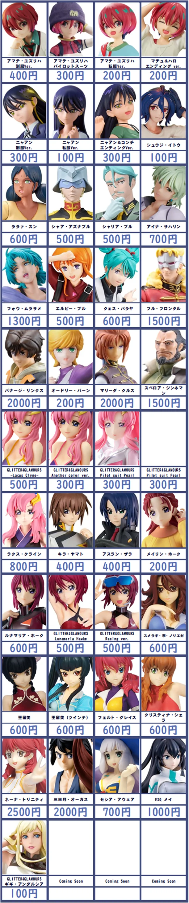 フィギュア買取価格