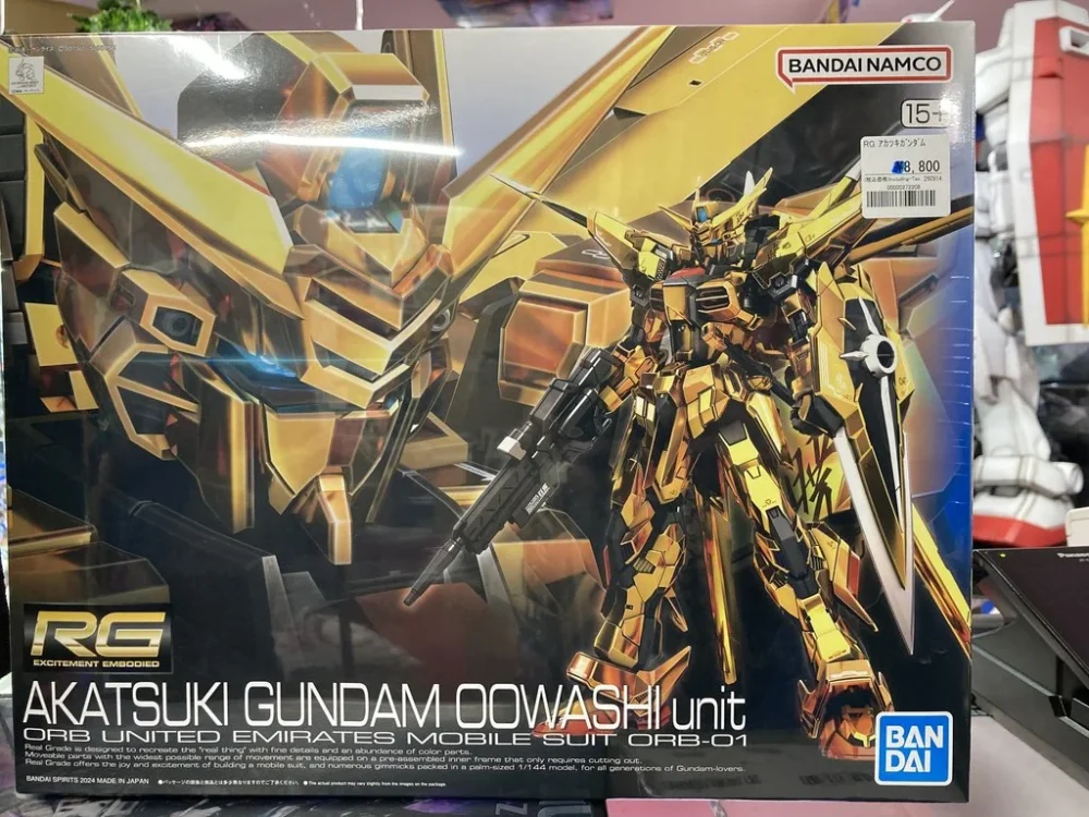 RG 1/144 アカツキガンダム(オオワシ装備)