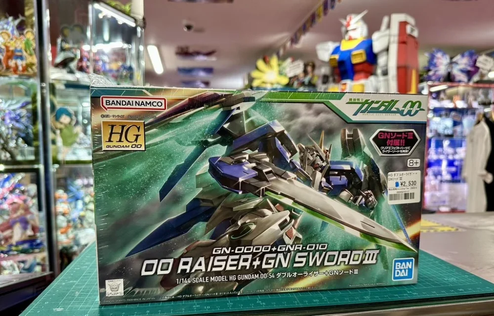 HG 1/144 ダブルオーライザー+GNソードIII