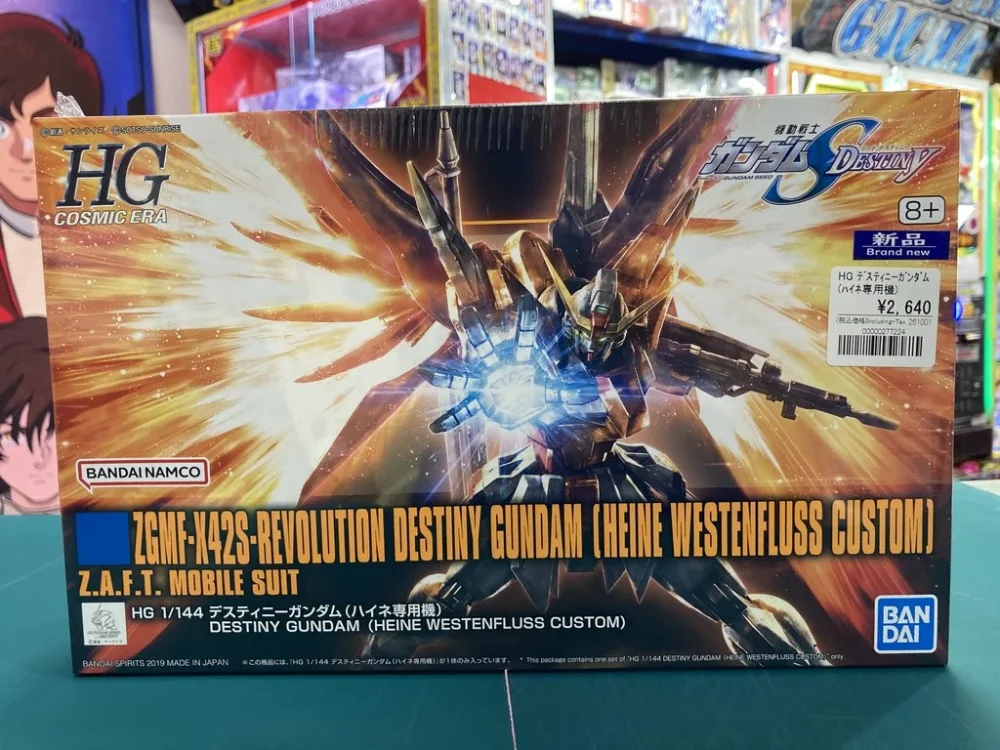 HGCE 1/144 デスティニーガンダム (ハイネ専用機)