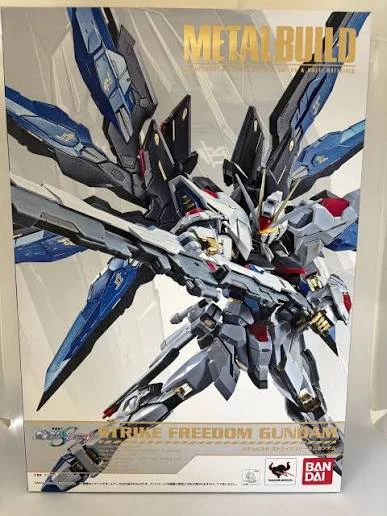 ストライクフリーダムガンダムのメタルビルドのパッケージ